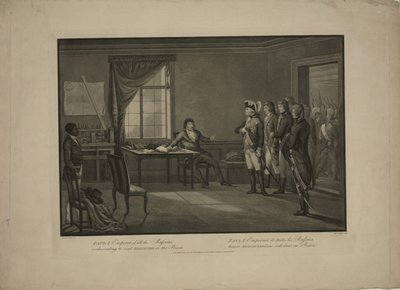 Kejsar Paul I nedlåtande att besöka Kosciusko i fängelset av Thomas Gaugain