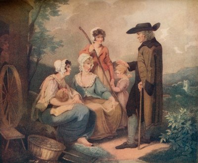 Stugadörren, c1791 av Thomas Gaugain