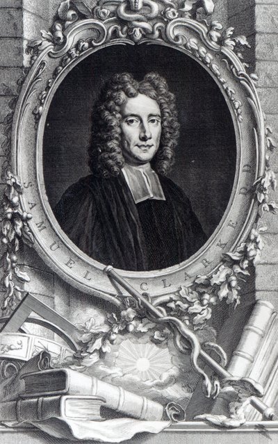 Samuel Clarke, graverad av Jacobus Houbraken, c.1737-48 av Thomas Gibson