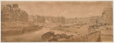 Ett urval av tjugo av de mest pittoreska vyerna i Paris..., 1802. av Thomas Girtin
