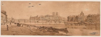Ett urval av tjugo av de mest pittoreska vyerna i Paris, 1802. av Thomas Girtin