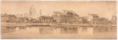 Ett urval av tjugo av de mest pittoreska vyerna i Paris, 1802. av Thomas Girtin