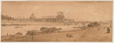 Ett urval av tjugo av de mest pittoreska vyerna i Paris, 1802. av Thomas Girtin