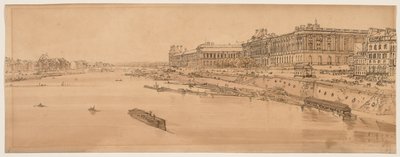 Ett urval av tjugo av de mest pittoreska vyerna i Paris, 1802. av Thomas Girtin