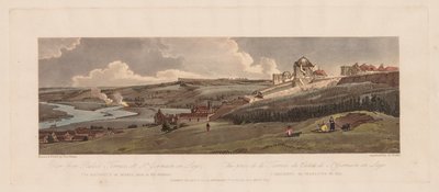 Ett urval av tjugo av de mest pittoreska vyerna i Paris: Utsikt från Palace Terrace, 1803. av Thomas Girtin