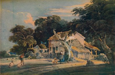 Devonshire Farm, c1798 av Thomas Girtin