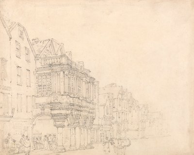 The Guildhall, Exeter av Thomas Girtin