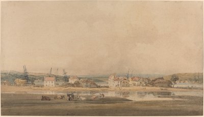 By längs en flodmynning i Devon av Thomas Girtin