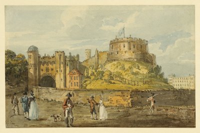 Windsor Castle, ca 1792 (akvarell och bläck på papper) av Thomas Girtin