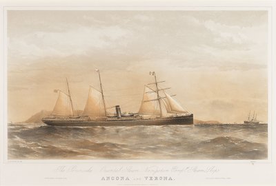 Ancona" och "Verona". av Thomas Goldsworth Dutton