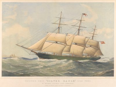 Clipperfartyget "Silver Eagle" (1861) av Thomas Goldsworth Dutton
