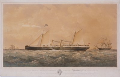 Great Eastern Railway Companys ångfartyg "Zealous av Thomas Goldsworth Dutton