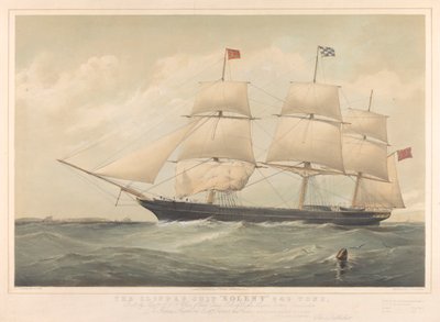 Klipperfartyget "Solent av Thomas Goldsworth Dutton