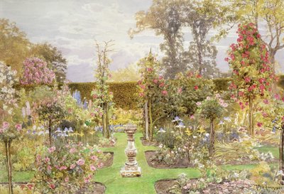 Sun Dial i Rose Garden av Thomas H. Hunn