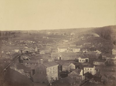 Honesdale, sektion 3, Del  Hudson Canal Co, ca. 1863-1865 (foto) av Thomas H. Johnson