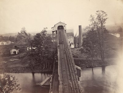 Von Storch Breaker, Del. & Hudson Canal Co., ca. 1863-1865. av Thomas H. Johnson