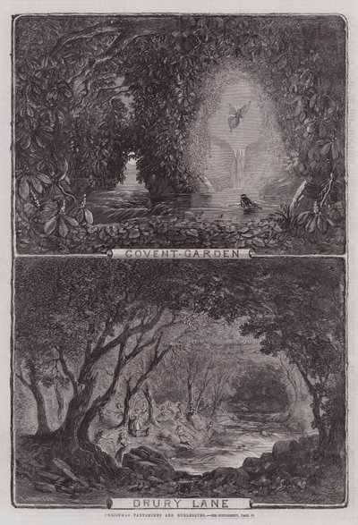 Julpantomimer och burlesker av Thomas Harrington Wilson