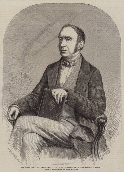 Sir Charles Lock Eastlake, DCL, FRS, president för Royal Academy av Thomas Harrington Wilson
