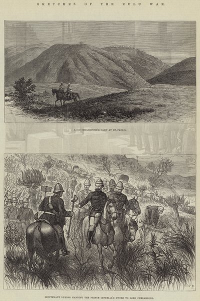 Skisser av Zulukriget av Thomas Harrington Wilson