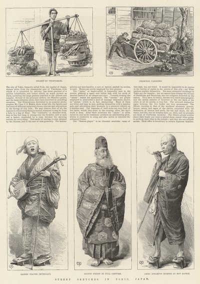 Gatuskisser i Tokyo, Japan av Thomas Harrington Wilson