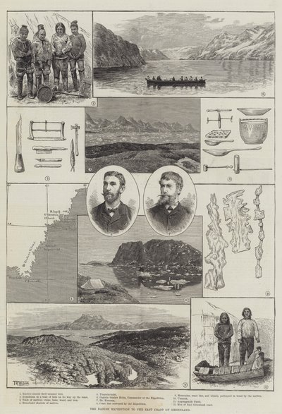 Den danska expeditionen till Grönlands östkust av Thomas Harrington Wilson