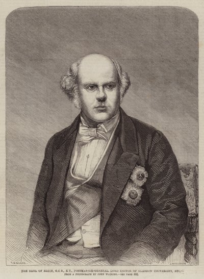 The Earl of Elgin, GCB, KT, Postmaster-General, Lord Rector of Glasgow University, etc av Thomas Harrington Wilson