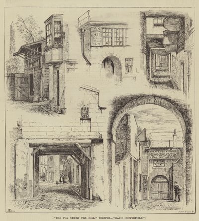 Räven under kullen, Adelphi, David Copperfield av Thomas Harrington Wilson