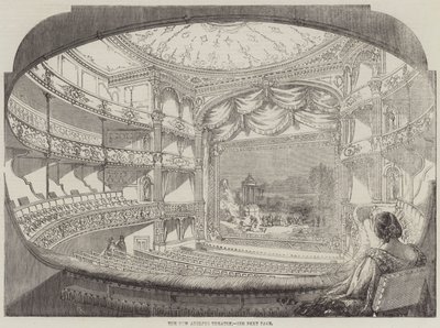 Nya Adelphi-teatern av Thomas Harrington Wilson