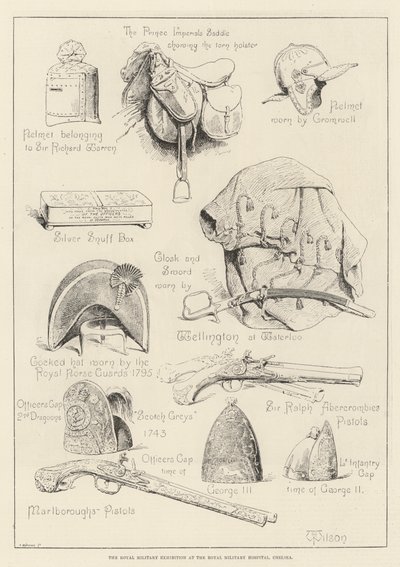 Royal Military Exhibition på Royal Military Hospital, Chelsea av Thomas Harrington Wilson