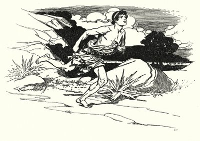 Slaget vid Marathon (litografi) av Thomas Heath Robinson