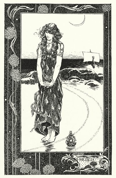 Medea (litografi) av Thomas Heath Robinson
