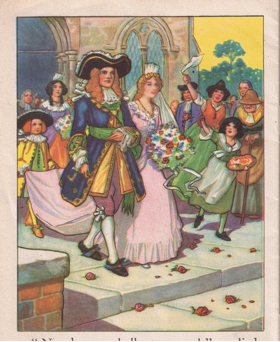 Bröllopet (litografi) av Thomas Heath Robinson
