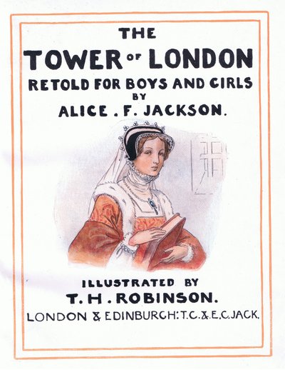 Titelsida (färglitografi) av Thomas Heath Robinson