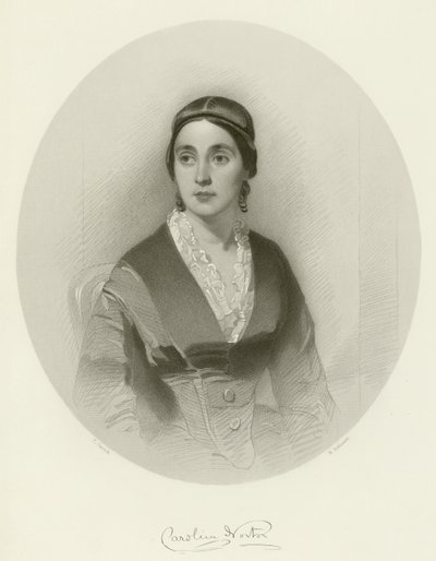 Caroline Norton av Thomas Heathfield Carrick