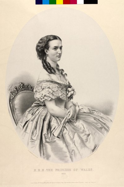 Prinsessan av Danmark Alexandra av Thomas Herbert Maguire