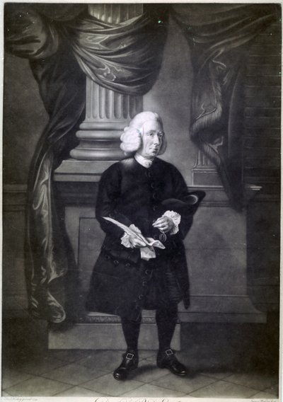 Daniel Race, graverad av James Watson, 1773 av Thomas Hickey