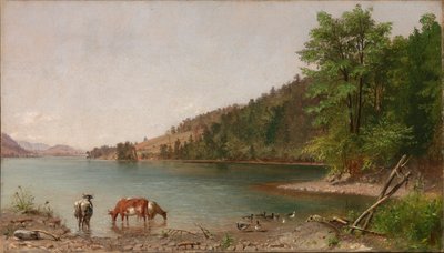 (litet landskap) av Thomas Hicks
