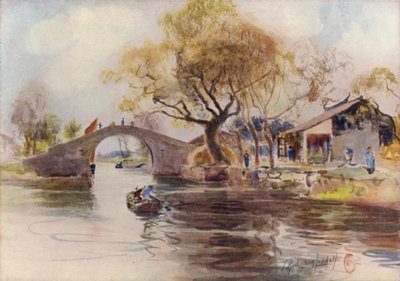 Nära Mutu, ovanför Soochow av Thomas Hodgson Liddell