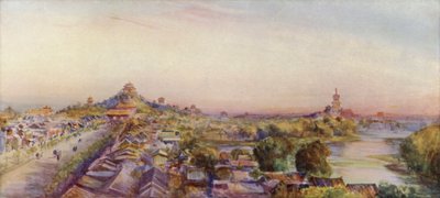Peking, sett från trumtornet av Thomas Hodgson Liddell