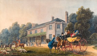 Raps från gräsmattan (akvarell  blyerts på papper) av Thomas Hornor