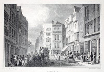 Aldgate, från puben "London and it