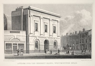 Asylum for the Indigent Blind, Westminster Road, från "London and it