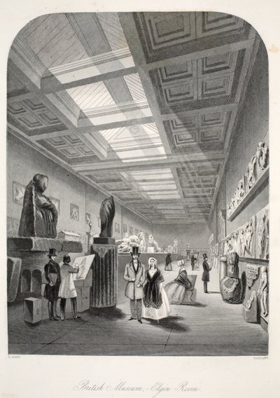 British Museum, Elgin Room, från puben 