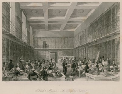 British Museum, Lässalen av Thomas Hosmer Shepherd
