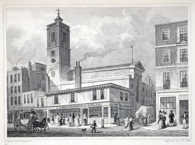 Church of St Dionis, Backchurch, från puben "London and it