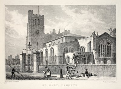 Church of St Mary, Lambeth, från puben "London and it
