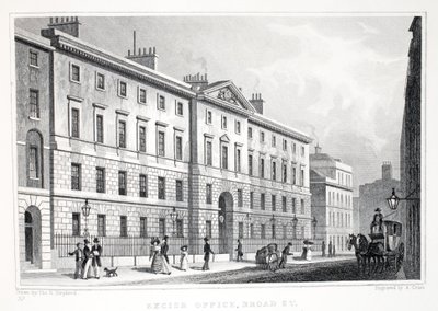 Excise Office, Broad Street, från puben "London and it