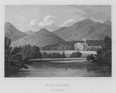 Faskally, Perthshire (gravyr) av Thomas Hosmer Shepherd