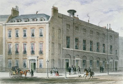 Hanover Square rum för konserter av Thomas Hosmer Shepherd