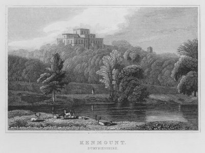 Kenmount, Dumfriesshire (gravyr) av Thomas Hosmer Shepherd